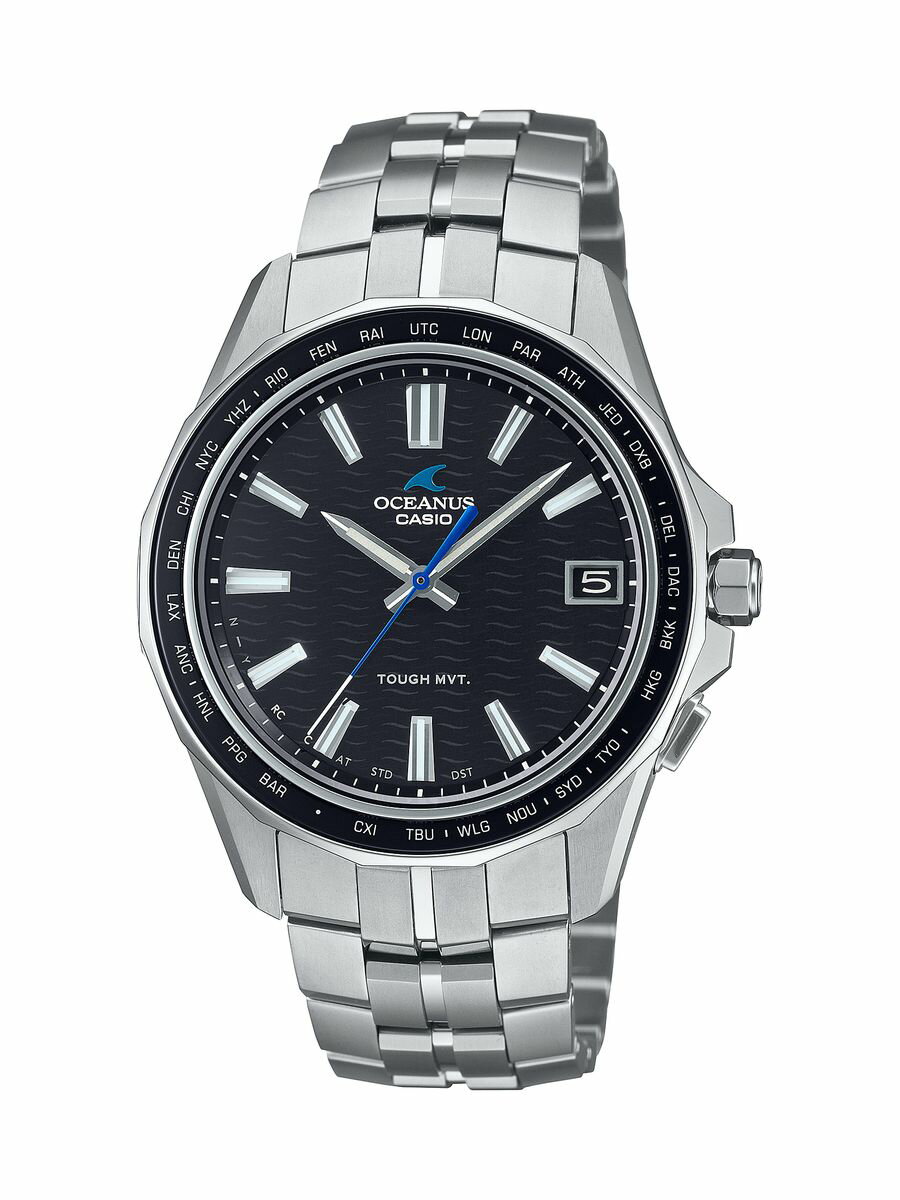 オシアナス 腕時計（メンズ） オシアナス OCEANUS カシオ CASIO OCW-S400-1AJF マンタ モバイルリンク 国内正規品 腕時計