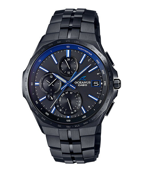 オシアナス 腕時計（メンズ） 【10%OFFクーポン★ファッションジャンル★5/21・9:59まで】 オシアナス OCEANUS カシオ CASIO OCW-S5000B-1AJF マンタ Bluetooth搭載 国内正規品 腕時計