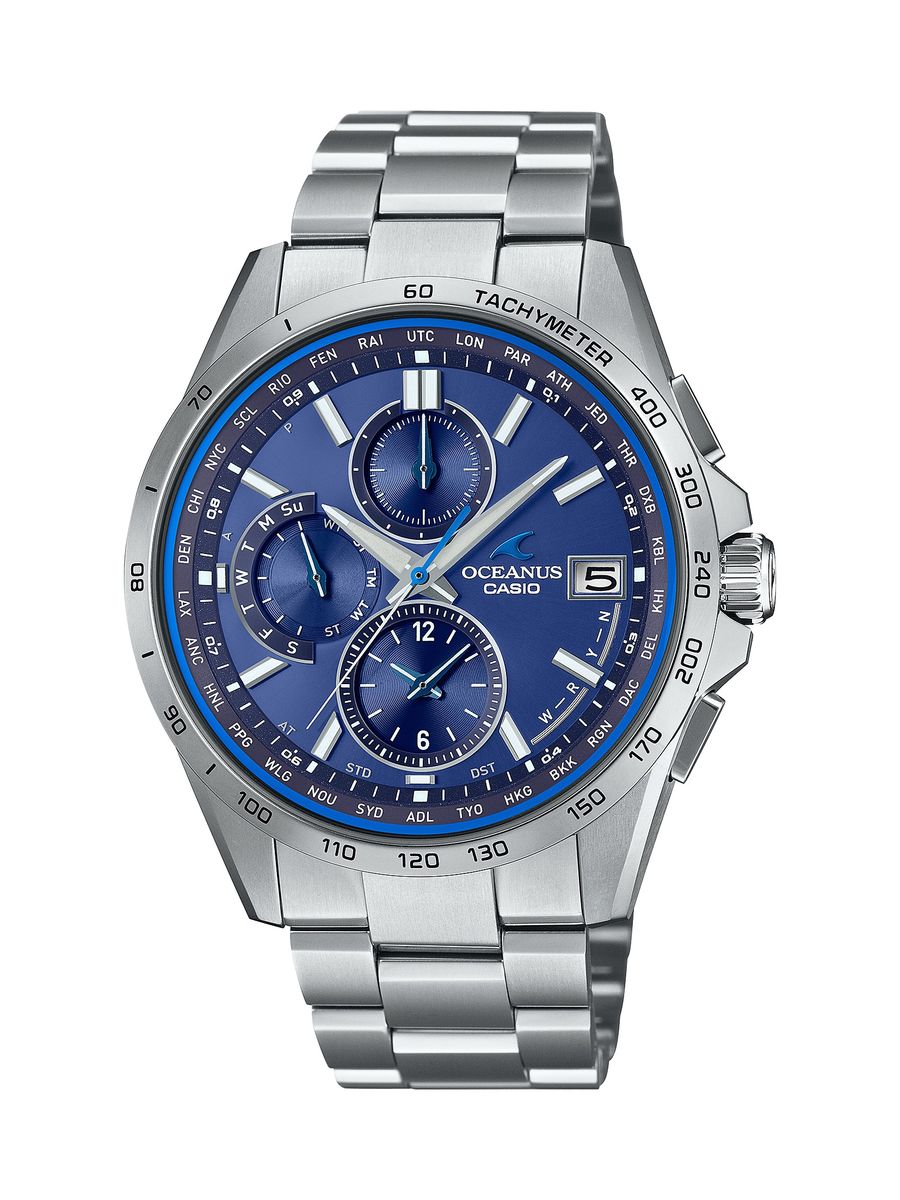 オシアナス 腕時計（メンズ） 【10%OFFクーポン★ファッションジャンル★5/21・9:59まで】 オシアナス OCEANUS カシオ CASIO OCW-T2600-2A3JF クラシックライン 国内正規品 腕時計