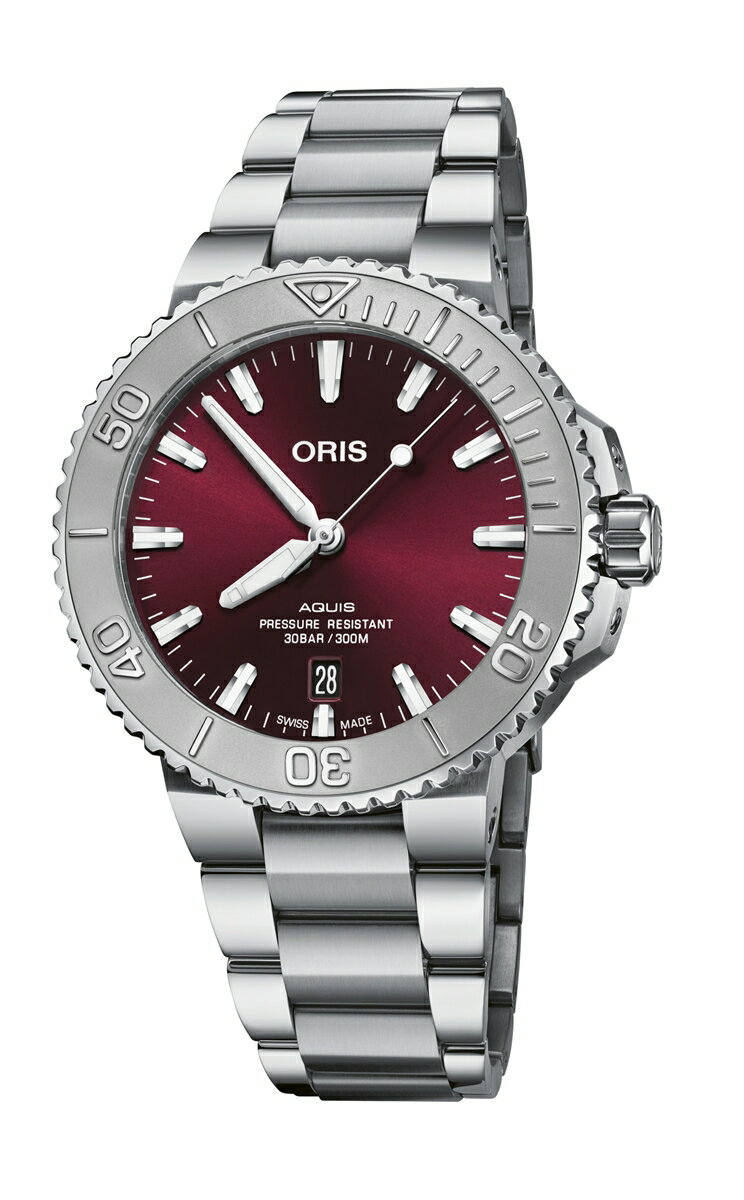 オリス 腕時計（メンズ） オリス ORIS 01 733 7766 4158-07 8 22 05PEB アクイス デイト 国内正規品 腕時計