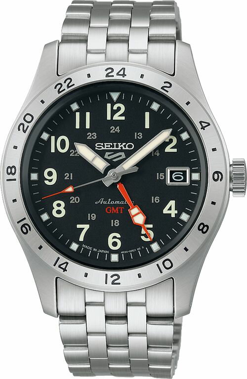 ファイブスポーツ 【10%OFFクーポン★ファッションジャンル★6/2・9:59まで】 セイコー ファイブスポーツ SEIKO 5 Sports SBSC011 フィールドスポーツスタイル GMT 国内正規品 腕時計