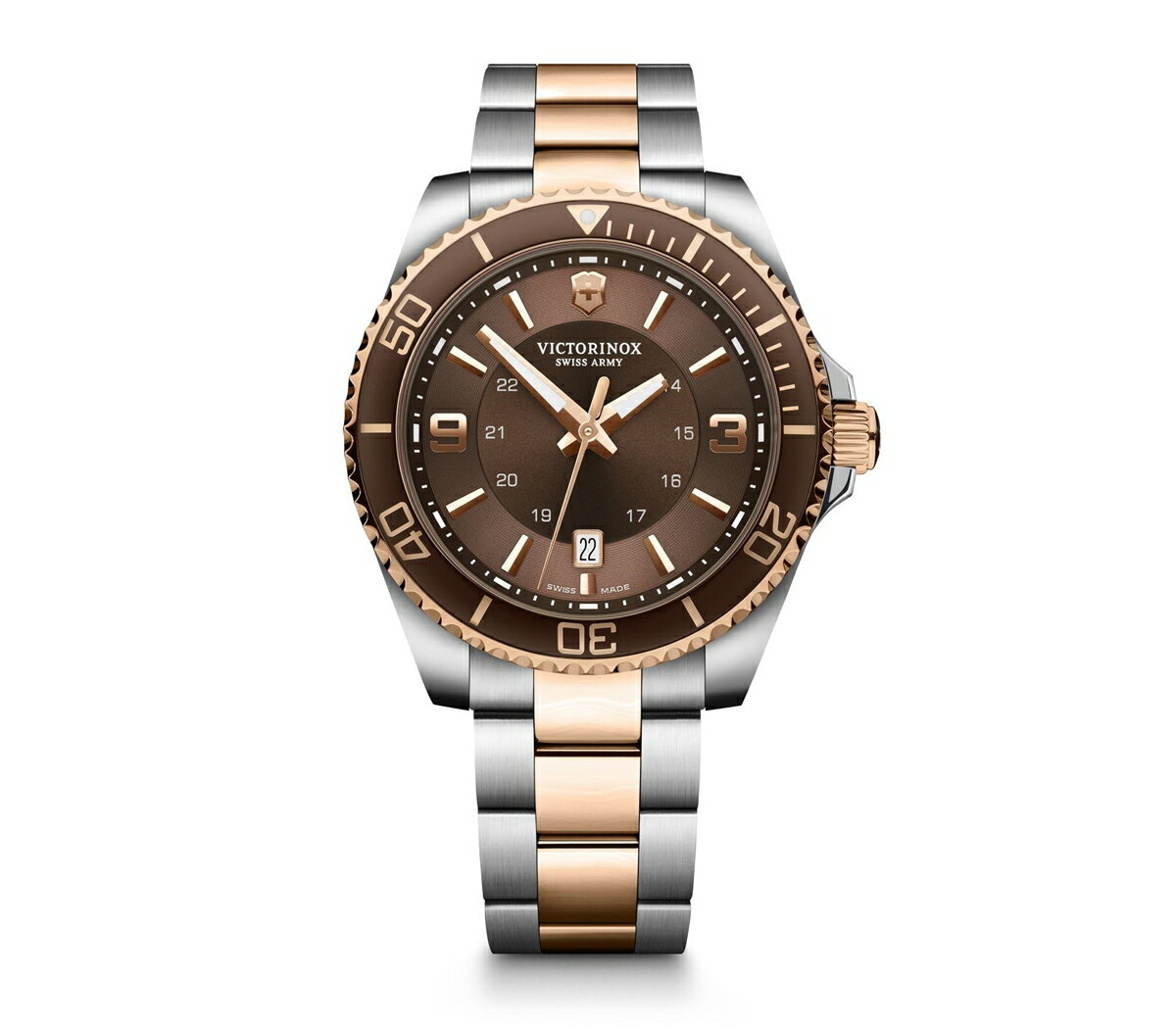 ビクトリノックス ビジネス腕時計 メンズ ビクトリノックス VICTORINOX 241951 マーベリック ラージ ブラウンダイヤル 国内正規品 腕時計