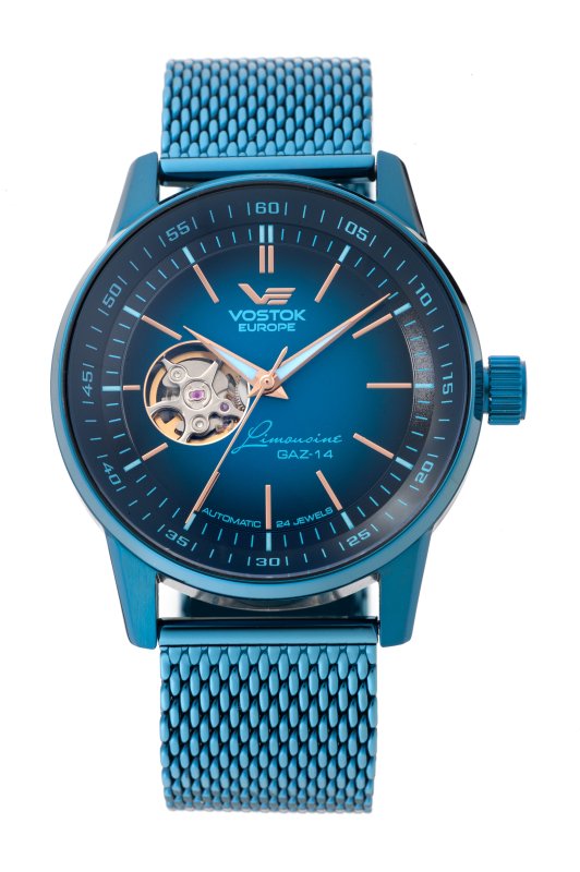 ボストーク ヨーロッパ VOSTOK EUROPE NH38-560D603B ガズ14 リムジン 国内正規品 腕時計
