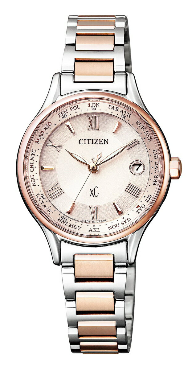 クロスシー XC シチズン CITIZEN 正規メーカー延長保証付き EC1165-51W エコ ドライブ 電波時計 国内正規品 腕時計