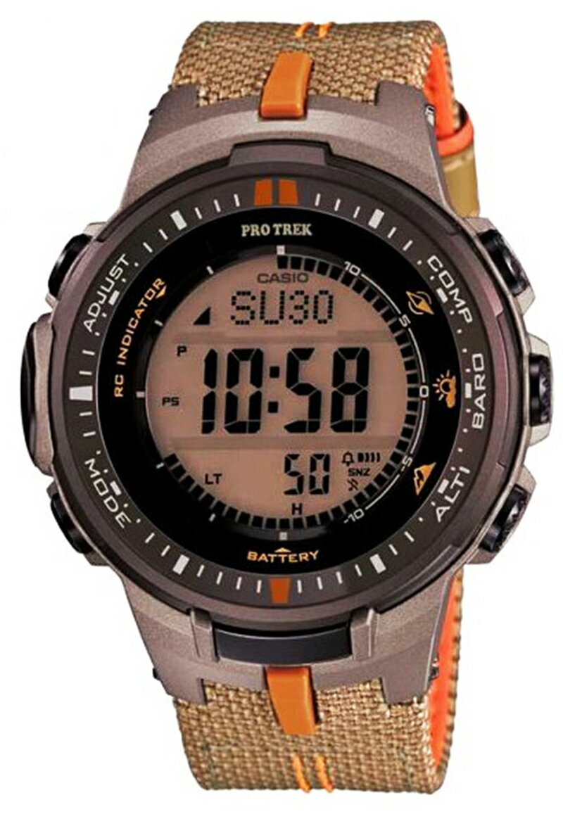      CASIO PRW-3000B-5 プロトレック 世界6局電波対応 タフソーラー 