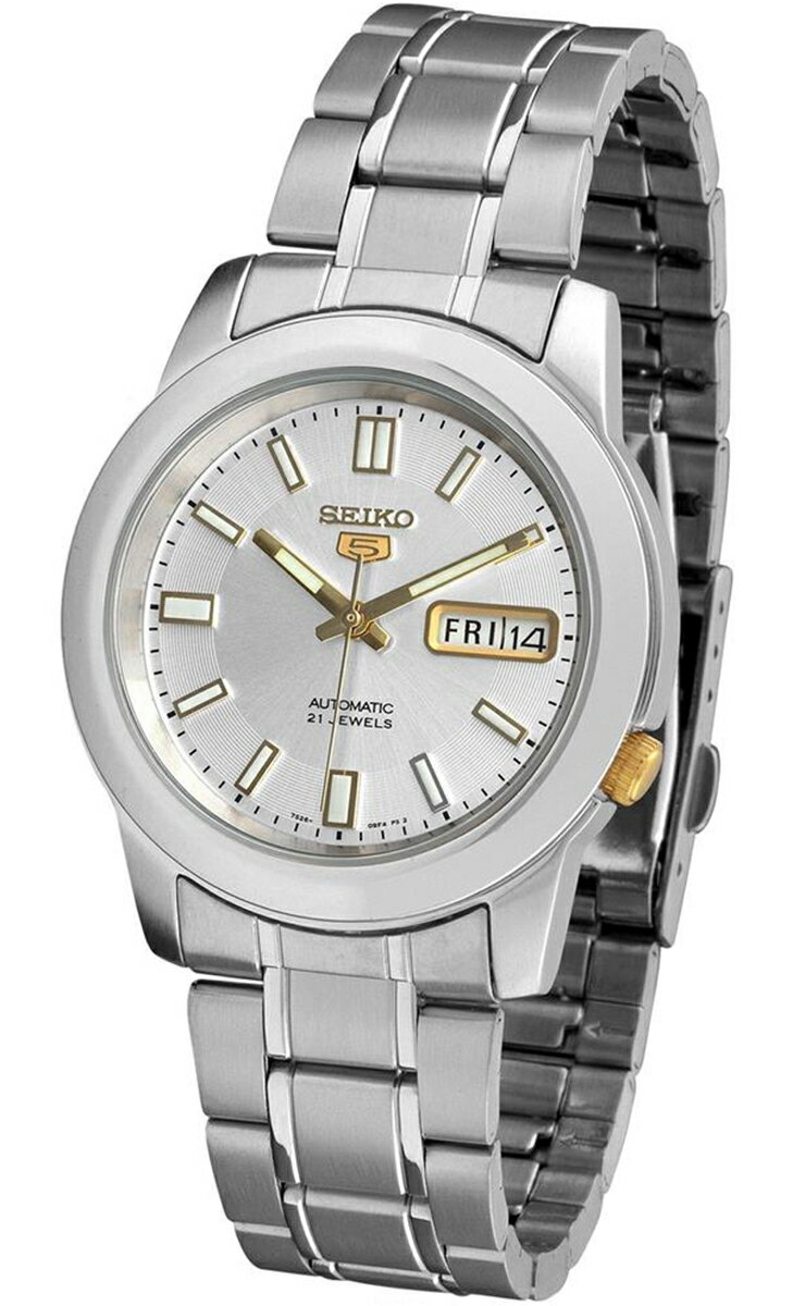 [10年保証] [セイコーインポート] SEIKO 5 SNKK09K1 セイコー ファイブ メタルベルト 自動巻き