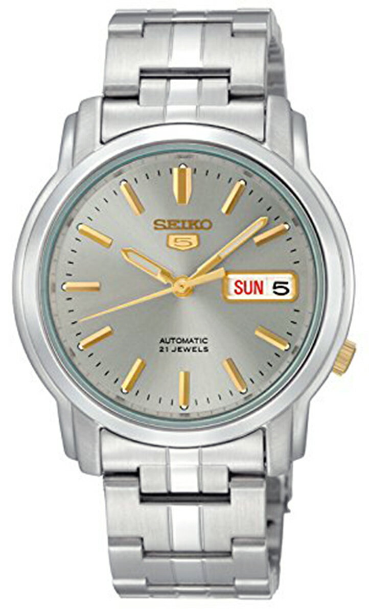 [10年保証] [セイコーインポート] SEIKO 5 SNKK67K1 セイコー ファイブ メタルベルト 自動巻き(2)