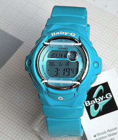 CASIO カシオ Baby-G ベビーG ベイビージー Color Display Series ブルー カラーディスプレイシリーズ BG-169R-2B 海外モデル Reefレディース 腕時計 防水 女子 中学生 高校生 誕生日プレゼント 女性 彼女 友達 ギフト