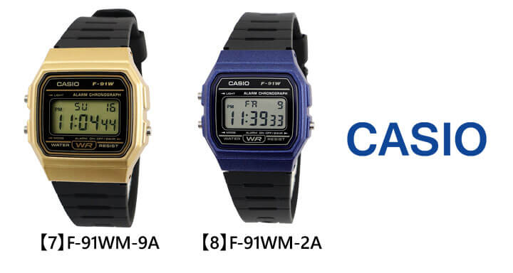 ネコポス送料無料【専用BOXなし】3ヶ月保証 CASIO カシオ チプカシ スタンダード チープカシオ F-91 海外モデル メンズ レディース 腕時計 樹脂 クオーツ デジタル 黒 ブラック ゴールド カーキ シルバー バレンタイン 誕生日プレゼント 男性 彼氏 旦那 友達 ギフト格安通販　バレンタイン　人気　ランキング