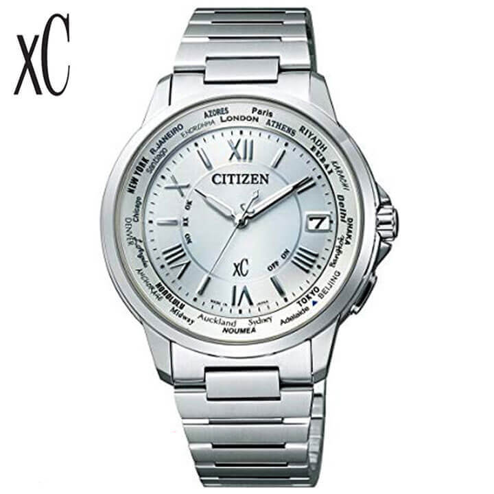 CITIZEN シチズン xC クロスシーHAPPY FLIGHT ハッピーフライト メンズ 腕時計 CB1020-54A エコドライブ電波時計 エコドライブ ソーラー 国内正規品 時計 バレンタイン 誕生日プレゼント 男性 彼氏 旦那 夫 新社会人 友達 ギフト 見やすい
