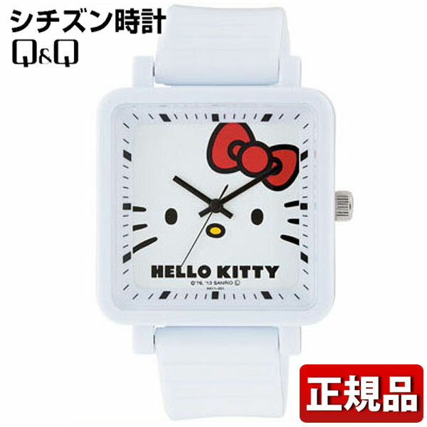 シチズン シチズン Q&Q Hello Kitty ハローキティ HK11-001 レディース ガールズ 女の子 キッズ 子供 アナログ かわいい キャラクター 腕時計 時計国内正規品 チープシチズン チプシチ 誕生日 誕生日プレゼント 女性 ギフト