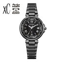 ノベルティ付き シチズン クロスシー CITIZEN xC Happy Flight 限定モデル basic collection EC1016-51E カレンダー アナログ メタル オールブラック 黒 限定モデル1,000本 国内正規品 レディース