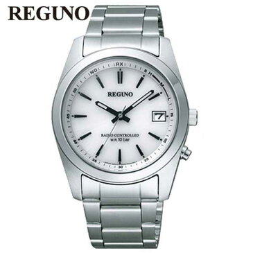 CITIZEN シチズン REGUNO レグノ RS25-0484H メンズ 腕時計 メタル 電波 ソーラーテック アナログ 白 ホワイト 銀 シルバー 国内正規品 中学生 高校生 誕生日プレゼント 男性 彼氏 旦那 夫 友達 息子 ギフト
