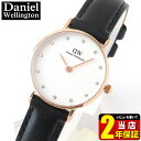 【送料無料】Daniel Wellington ダニエルウェリントン 時計 おしゃれ 北欧ブランド 26mm レディース 腕時計 黒 ブラック 革ベルト バンドピンクゴールド ローズゴールド アナログ 0901DW 並行輸入品 誕生日プレゼント 女性 ギフト 母の日