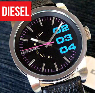 ディーゼル 時計 メンズ 腕時計 watchアナログ DIESEL ディーゼル カジュアル レザー ブラック DZ1514ブラック 黒 ピンク 青 ブルーDIESEL海外モデル 誕生日プレゼント 男性 バレンタイン ギフトのサムネイル