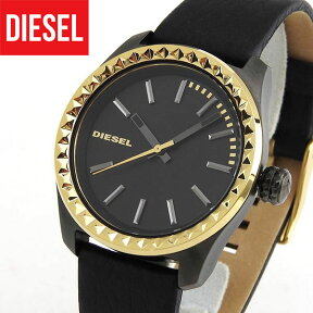 DIESEL ディーゼル クレイ クレイ DZ5408 レディース 腕時計 watch ウォッチ 革ベルト ベルト レザー アナログ 黒 ブラック 金 ゴールド 誕生日プレゼント 女性 ギフト