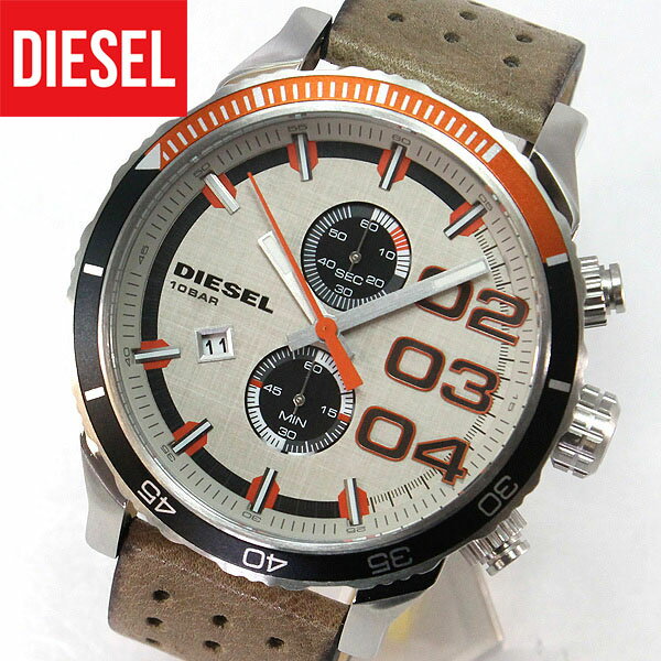 DIESEL ディーゼル 時計 クロノグラフ メンズ 腕時計 watch DZ4310 レザー アナログ カジュアル ブランド ウォッチ DIESEL ディーゼル 海外モデル 誕生日プレゼント 男性