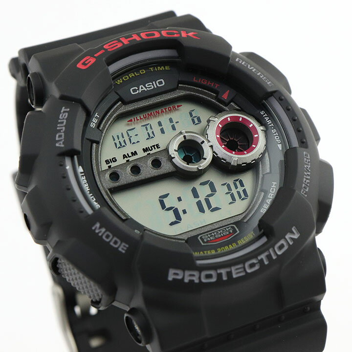 CASIO カシオ G-SHOCK Gショック ジーショック gshock GD-100-1A海外モデル 腕時計 メンズ 時計 多機能 防水 カジュアル デジタル ブラック 黒スポーツ バレンタイン 誕生日プレゼント 男性 彼氏 旦那 夫 社会人 友達 ギフト 見やすい格安通販　バレンタイン　人気　ランキング