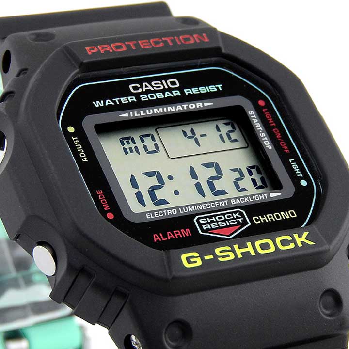 CASIO カシオ G-SHOCK Gショック ジーショック Breezy Rasta Color ブリージーラスタカラー DW-5600CMB-1 メンズ 腕時計 防水 多機能 デジタル スクエア 黒 ブラック 四角 海外モデル バレンタイン 誕生日プレゼント 男性 彼氏 旦那 夫 社会人 友達 ギフト 見やすい格安通販　バレンタイン　人気　ランキング