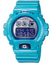 CASIOカシオ 腕時計 防水 時計 メンズ G-SHOCK DW-6900CB-2JFブルー Cr ...