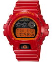 CASIOカシオ 腕時計 防水 時計 メンズ G-SHOCK DW-6900CB-4JFレッド Cr ...