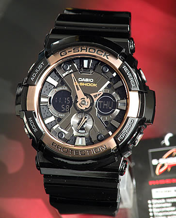 CASIO カシオ Gショック ジーショック gshock G-SHOCK GA-200RG-1A海外モデル 腕時計 メンズ 時計 多機能 防水 アナログ デジタル アナデジ ローズゴールド ブラック 黒スポーツ ビックフェイス バレンタイン 誕生日プレゼント 男性 彼氏 旦那 夫 社会人 友達 ギフト格安通販　バレンタイン　人気　ランキング
