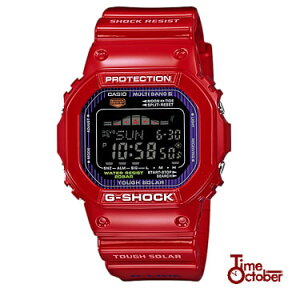 CASIO カシオ G-SHOCK Gショック ジーショック G-LIDE GWX-5600C-4JF 赤 レッド 国内正規品 国内モデル タフ ソーラー 電波時計 電波 デジタル スクエア 四角 マルチバンド6 タイドグラフ・ムーンデータ 防水 腕時計 時計 メンズ 誕生日プレゼント ギフト