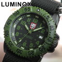 LUMINOX ルミノックス3041 Navy SEALs ネイビーシールズ カラーマークシリーズ ブラック×オリーブグリーン 交換ベルトつきミリタリー メンズ 腕時計 時計 誕生日プレゼント 男性 バレンタイン ギフト