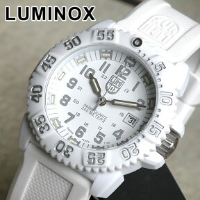 LUMINOX ルミノックス LUMINOX ネイビーシールズ WHITEOUT 3050系LUMINOX 3057.WO ホワイトアウト メンズ 腕時計 ベルト ミリタリーウォッチ 時計 白 誕生日プレゼント 男性 バレンタイン ギフト