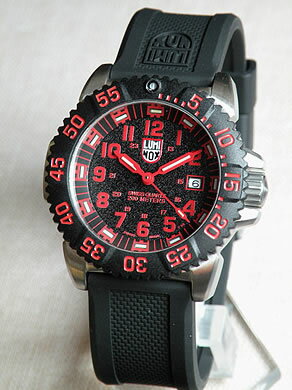 LUMINOX ルミノックス Navy SEALs ネイビーシールズ ラバー ベルト No.3165 COLOR MARK SS カラーマークシリーズ ミリタリーメンズ 腕時計 時計 誕生日プレゼント 男性 バレンタイン ギフト