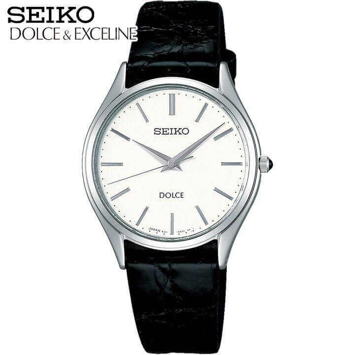 ドルチェ＆エクセリーヌ 【お取り寄せ】セイコー ドルチェ&エクセリーヌ 腕時計 SEIKO DOLCE & EXCELINE メンズ サイドワニ革ベルト SACM171 国内正規品 フォーマル 誕生日プレゼント 男性 父の日 プレゼント 実用 男性 プレゼント 彼氏 旦那 夫 友達 ギフト 見やすい