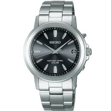 セイコー セレクション スピリット 腕時計 SEIKO SELECTION SPIRIT 電波ソーラー 電波 ソーラー メンズ SBTM169 国内正規品 メタル バンド アナログ 黒 ブラック シルバー 誕生日プレゼント 男性 彼氏 旦那 夫 ギフト