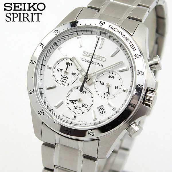 セイコースピリット 【お取り寄せ】セイコー セレクション スピリット 腕時計 SEIKO SELECTION SPIRIT メンズ クロノグラフ SBTR009 国内正規品 ウォッチ メタル バンド クオーツ アナログ 銀 シルバー 誕生日プレゼント 男性 父の日 プレゼント 実用彼氏 旦那 夫 友達 息子 ギフト