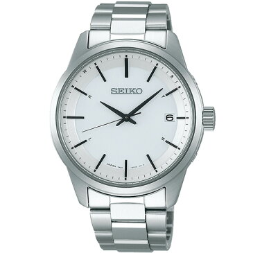 SEIKO セイコー セイコーセレクション SBTM251 メンズ 腕時計 メタル 電波ソーラー アナログ 銀 シルバー 国内正規品 商品到着後レビューを書いて7年保証 誕生日プレゼント 男性 彼氏 旦那 夫 友達 息子 ギフト