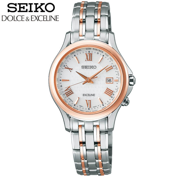 SEIKO  DOLCE &EXCELINE ɥ&꡼ SWCW162 ǥ ӻ  ᥿ ȥ顼 ʥ ԥ󥯥   С  ץ쥼  ꥹޥץ쥼  ͧã ե