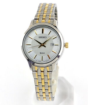 SEIKO セイコー 海外SEIKO レディース 腕時計 メタル カレンダー クオーツ 金 ゴールド 銀 シルバー SUR647P1 女子 中学生 高校生 誕生日プレゼント 女性 彼女 友達 ギフト 海外モデル