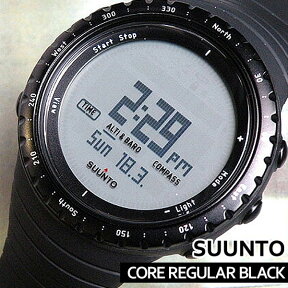 バンド訳ありSS014809000レギュラーブラック SUUNTO スント 腕時計 時計 メンズ コアCORE 高度/気圧/水深計付き 本格アウトドア/メンズ 誕生日プレゼント 男性 バレンタイン ギフト