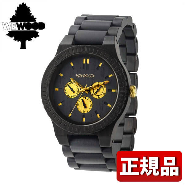 腕時計, メンズ腕時計 WEWOOD KAPPA BLACK RO 9818054 