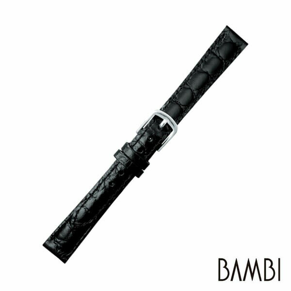 BAMBI バンビ カイマン型押し 牛革 レディース BK621 8mm 9mm 10mm 11mm 12mm 13mm 14mm BKB621