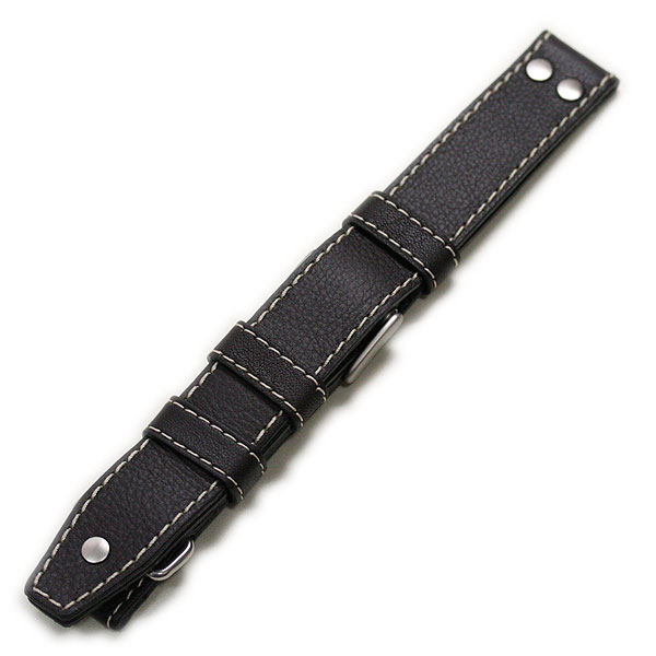 （同梱不可） MIMOSA(ミモザ) 時計バンド Eカーフ 13mm ワイン (美錠:銀) CE-W13 場面に合わせて、スタイリッシュにベルト交換!