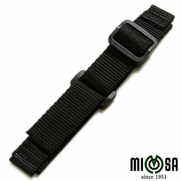 ミモザ MN-1 ナイロン ベルクロ 時計ベルト 18mm 20mm 時計 ベルト替えベルト