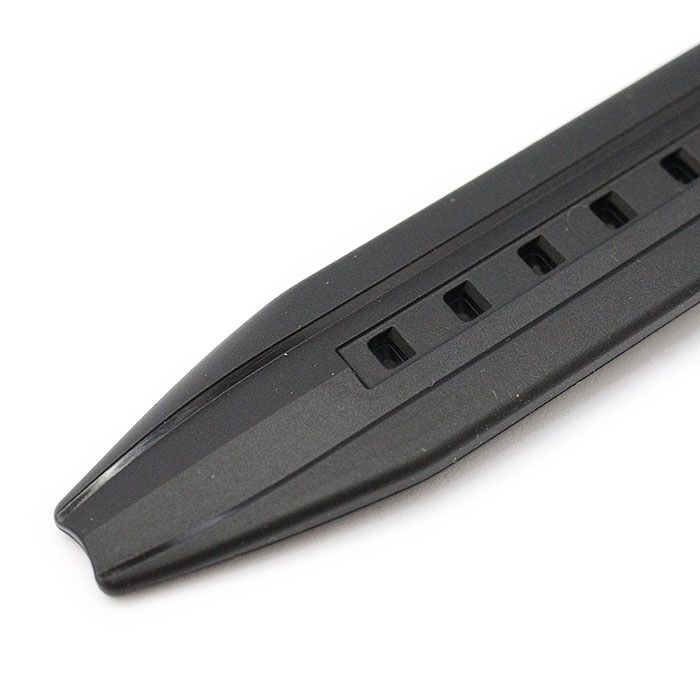 SEIKO セイコー GALANTE ガランテ ラバー ブラック 時計ベルト 時計バンド 防水 24mm DG07AB 交換 替えベルト 送料無料