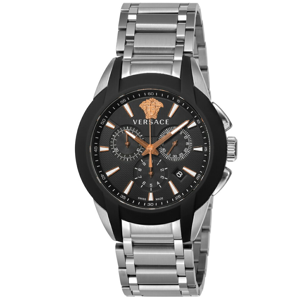 VERSACE ヴェルサーチェ VEM800218 CHARACTER CHRONO クオーツ メンズ 腕時計 プレゼント ギフト 1年保証 送料無料