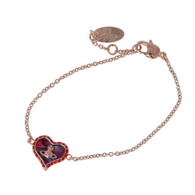 Vivienne Westwood / ヴィヴィアンウエストウッド PETRA BRACELET 61020060-G165 ブレスレット ハート ペトラ ジュエリー アクセサリー ピンクゴールド 【あす楽対応_東海】