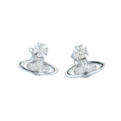 【全商品ポイント10倍！16日1:59迄】 Vivienne Westwood / ヴィヴィアンウエストウッド SORADA BAS RELIEF EARRINGS 62010090-W110アクセサリー ジュエリー レディース ピアス シルバー 【あす楽対応_東海】