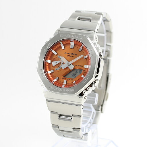 CASIO G-SHOCK GM-2110D-4A 2100 Series メタルバンド 腕時計 プレゼント ギフト 1年保証 送料無料
