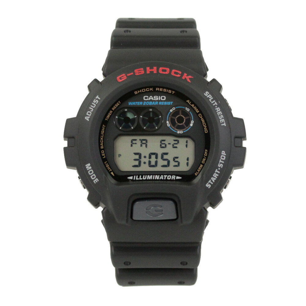 樂天商城 - CASIO G-SHOCK DW-6900U-16900 SERIES デジタル ブラック腕時計 プレゼント ギフト 1年保証 送料無料