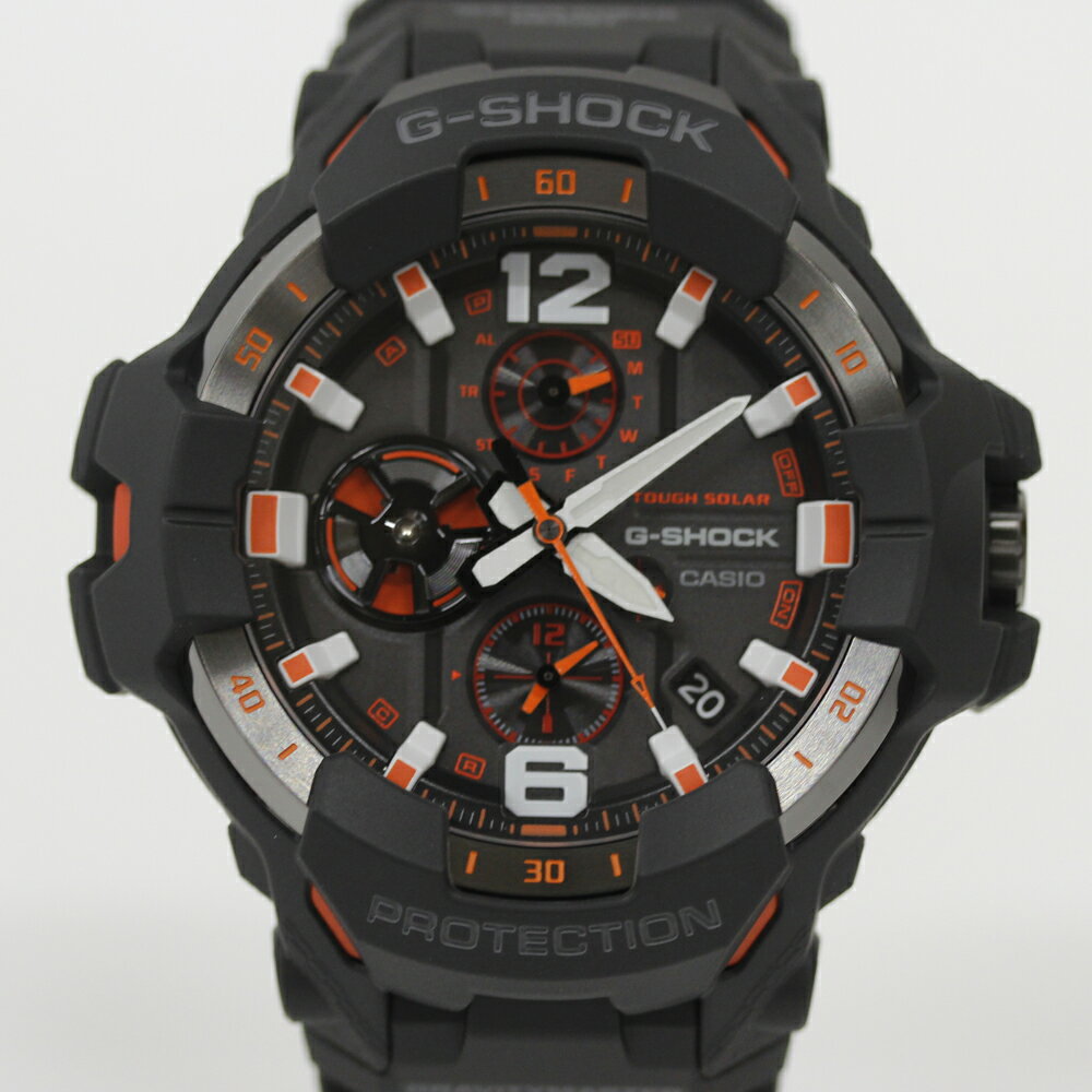 CASIO G-SHOCK GR-B300-1A4 GRAVITYMASTER メンズ　MASTER OF G AIR カーボンコア 腕時計 プレゼント ギフト 1年保証 送料無料