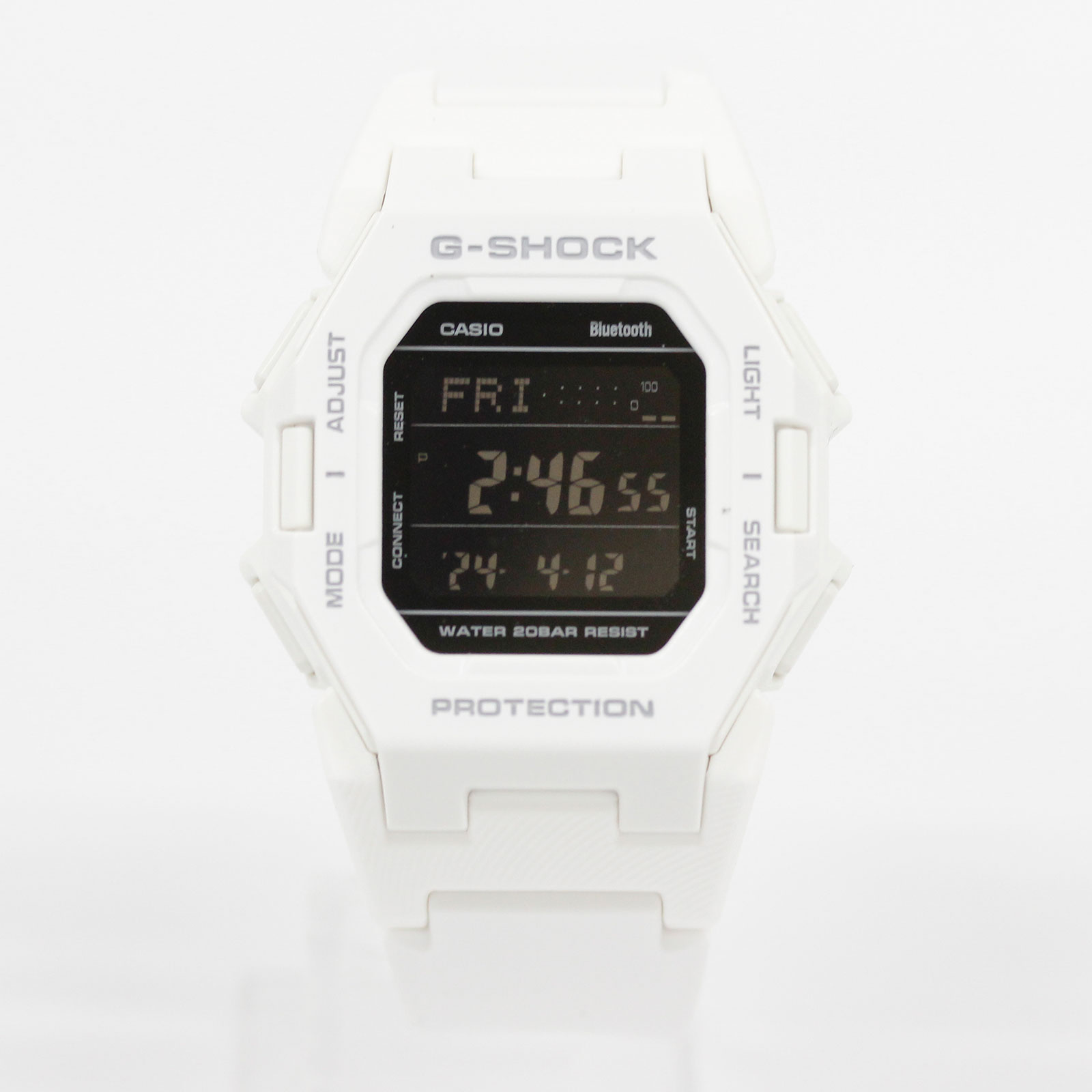 CASIO G-SHOCK GD-B500-7 GD-B500 SERIES デジタル モバイルリンク Bluetooth ホワイト メンズ 腕時計 ..