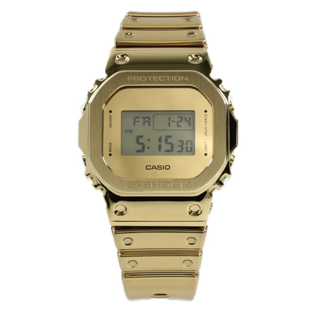 CASIO G-SHOCK GM-5600YMG-9 FINE METALLIC SERIES フルメタリック ゴールド 5600 Series メンズ デジタル 腕時計 プレゼント ギフト 1年保証 送料無料